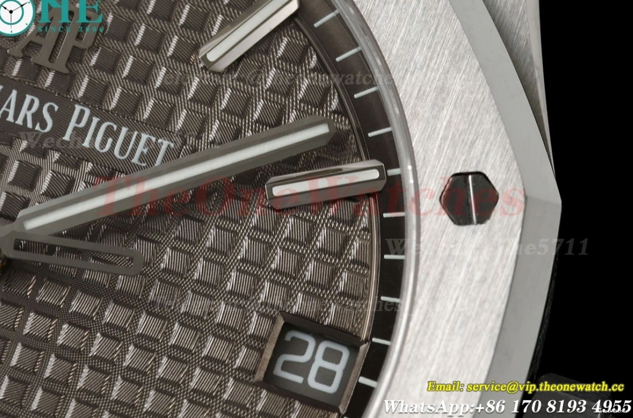 Super A4302 SS TKF Clone Dial 41mm 15500 Grey Oak SS Royal 0522